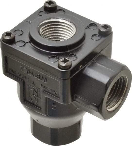 Norgren - 1/2" NPT Quick Exhaust Valve - 7 to 145 psi, Zinc Material - Eagle Tool & Supply