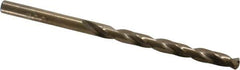 Triumph Twist Drill - 13/64" 135° Cobalt Jobber Drill - Oxide/Gold Finish, Right Hand Cut, Spiral Flute, Straight Shank, 3-5/8" OAL, Split Point - Eagle Tool & Supply