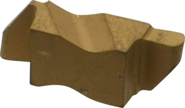 Kennametal - 3047NRP Grade KC850, 2.39mm Cutting Width Carbide Grooving Insert - 3.81mm Max Depth of Cut, Right Hand, 1.19mm Corner Radius, TiC/TiCN/TiN Finish - Eagle Tool & Supply