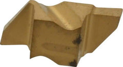 Kennametal - 2062NGP Grade KC850, 1.58mm Cutting Width Carbide Grooving Insert - 2.79mm Max Depth of Cut, Right Hand, 0.19mm Corner Radius, TiC/TiCN/TiN Finish - Eagle Tool & Supply