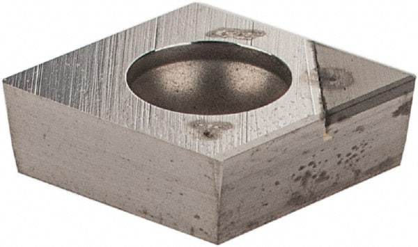 Iscar - CCMT2-0 T Grade IB55 CBN Turning Insert - Uncoated, 80° Diamond, 1/4" Inscr Circle, 3/32" Thick, 0.008" Corner Radius - Eagle Tool & Supply