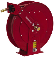 Reelcraft - 75' Spring Retractable Hose Reel - 300 psi, Hose Included - Eagle Tool & Supply