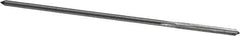 Interstate - 0.09" High Speed Steel 4 Flute Chucking Reamer - Straight Flute, Straight Shank - Eagle Tool & Supply