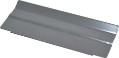 Vidmar - Tool Box Steel Drawer Divider - 4-1/4" Wide x 4-5/8" Deep x 1-7/8" High, Gray, For Vidmar Cabinets - Eagle Tool & Supply