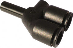 Legris - Plastic Push-To-Connect Tube Fittings Type: Plug-In Y Tube Outside Diameter (mm): 6 - Eagle Tool & Supply