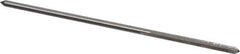 Interstate - 0.106" High Speed Steel Chucking Reamer - Straight Flute, Straight Shank - Eagle Tool & Supply
