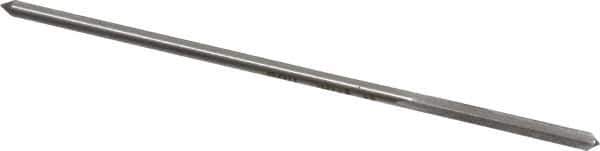 Interstate - 0.108" High Speed Steel Chucking Reamer - Straight Flute, Straight Shank - Eagle Tool & Supply