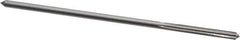 Interstate - 0.121" High Speed Steel Chucking Reamer - Straight Flute, Straight Shank - Eagle Tool & Supply