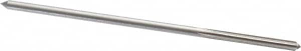 Interstate - 0.1225" High Speed Steel 4 Flute Chucking Reamer - Eagle Tool & Supply