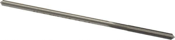 Interstate - 1/8" High Speed Steel 6 Flute Chucking Reamer - Straight Flute, 0.119" Straight Shank - Eagle Tool & Supply