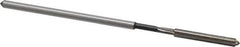 Interstate - 0.1265" High Speed Steel 6 Flute Chucking Reamer - Straight Flute, 0.119" Straight Shank - Eagle Tool & Supply