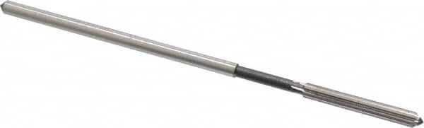 Interstate - 0.128" High Speed Steel 6 Flute Chucking Reamer - Eagle Tool & Supply