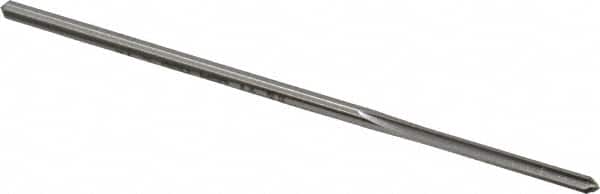 Interstate - 0.129" High Speed Steel 6 Flute Chucking Reamer - Eagle Tool & Supply