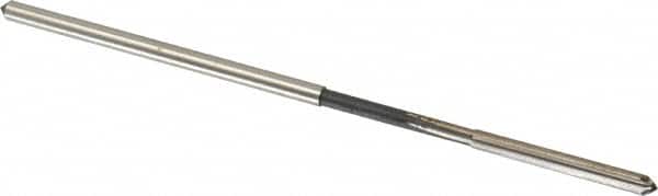 Interstate - 0.1295" High Speed Steel 6 Flute Chucking Reamer - Eagle Tool & Supply