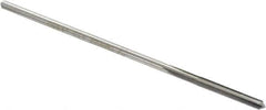 Interstate - 0.133" High Speed Steel 6 Flute Chucking Reamer - Straight Flute, 0.1275" Straight Shank - Eagle Tool & Supply