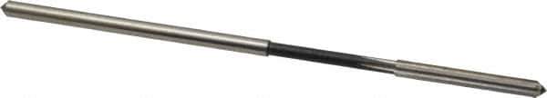 Interstate - 0.135" High Speed Steel 6 Flute Chucking Reamer - Straight Flute, 0.1275" Straight Shank - Eagle Tool & Supply