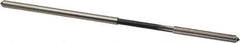Interstate - 0.135" High Speed Steel 6 Flute Chucking Reamer - Straight Flute, 0.1275" Straight Shank - Eagle Tool & Supply