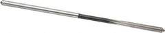 Interstate - 0.137" High Speed Steel 6 Flute Chucking Reamer - Straight Flute, 0.135" Straight Shank - Eagle Tool & Supply