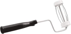 Wooster Brush - 4" Wide x 11" Long Roller Frame - Metal Frame, Polypropylene Handle - Eagle Tool & Supply