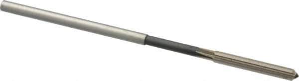 Interstate - 0.1555" High Speed Steel 6 Flute Chucking Reamer - Straight Flute, 0.151" Straight Shank - Eagle Tool & Supply