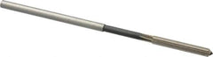 Interstate - 0.1555" High Speed Steel 6 Flute Chucking Reamer - Straight Flute, 0.151" Straight Shank - Eagle Tool & Supply