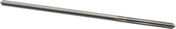 Interstate - 0.16" High Speed Steel 6 Flute Chucking Reamer - Straight Flute, 0.153" Straight Shank - Eagle Tool & Supply