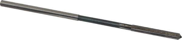 Interstate - 0.1615" High Speed Steel 6 Flute Chucking Reamer - Straight Flute, 0.1595" Straight Shank - Eagle Tool & Supply