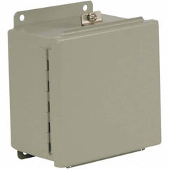 Wiegmann - NEMA 4 Steel Standard Enclosure with Continuous Hinge Cover - Eagle Tool & Supply