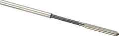 Interstate - 0.184" High Speed Steel 6 Flute Chucking Reamer - Straight Flute, 0.1805" Straight Shank - Eagle Tool & Supply
