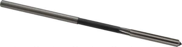 Interstate - 0.1845" High Speed Steel 6 Flute Chucking Reamer - Straight Flute, 0.1805" Straight Shank - Eagle Tool & Supply