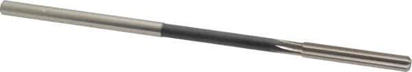 Interstate - 0.1925" High Speed Steel 6 Flute Chucking Reamer - Straight Flute, 0.186" Straight Shank - Eagle Tool & Supply