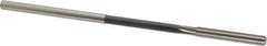 Interstate - 0.1925" High Speed Steel 6 Flute Chucking Reamer - Straight Flute, 0.186" Straight Shank - Eagle Tool & Supply