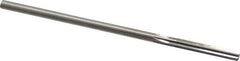 Interstate - 0.193" High Speed Steel 6 Flute Chucking Reamer - Straight Flute, 0.186" Straight Shank - Eagle Tool & Supply