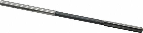 Interstate - 0.2005" High Speed Steel 6 Flute Chucking Reamer - Straight Flute, 0.1945" Straight Shank - Eagle Tool & Supply