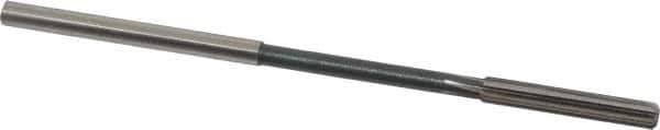 Interstate - 0.202" High Speed Steel 6 Flute Chucking Reamer - Straight Flute, 0.1945" Straight Shank - Eagle Tool & Supply