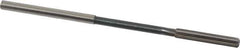 Interstate - 0.202" High Speed Steel 6 Flute Chucking Reamer - Straight Flute, 0.1945" Straight Shank - Eagle Tool & Supply