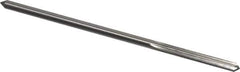 Interstate - 0.2045" High Speed Steel 6 Flute Chucking Reamer - Straight Flute, 0.2016" Straight Shank - Eagle Tool & Supply