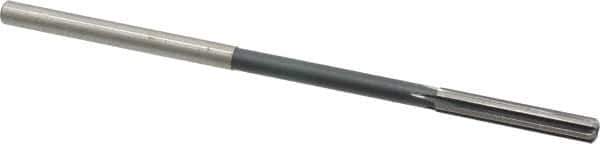Interstate - 0.207" High Speed Steel 6 Flute Chucking Reamer - Straight Flute, 0.2016" Straight Shank - Eagle Tool & Supply