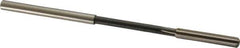 Interstate - 0.214" High Speed Steel 6 Flute Chucking Reamer - Straight Flute, 0.2075" Straight Shank - Eagle Tool & Supply