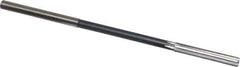 Interstate - 0.244" High Speed Steel 6 Flute Chucking Reamer - Straight Flute, 0.2329" Straight Shank - Eagle Tool & Supply
