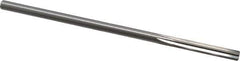 Interstate - 0.2525" High Speed Steel 6 Flute Chucking Reamer - Straight Flute, 1/4" Straight Shank - Eagle Tool & Supply