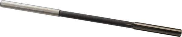 Interstate - 0.255" High Speed Steel 6 Flute Chucking Reamer - Straight Flute, 1/4" Straight Shank - Eagle Tool & Supply