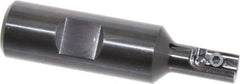 Carmex - 0.54" Cut Diam, 0.77" Max Depth of Cut, 3/4" Shank Diam, Indexable Thread Mill - Insert Style I/E, 14mm Insert Size, 1 Insert, Toolholder Style SR, 2.98" OAL - Eagle Tool & Supply