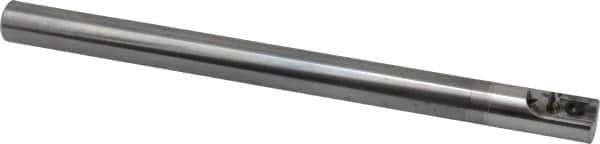 Carmex - 0.62" Cut Diam, 1/2" Shank Diam, Indexable Thread Mill - Insert Style I/E, 14mm Insert Size, 1 Insert, Toolholder Style SR, 7" OAL - Eagle Tool & Supply