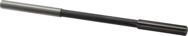 Interstate - 0.309" High Speed Steel 6 Flute Chucking Reamer - Straight Flute, 0.2792" Straight Shank - Eagle Tool & Supply