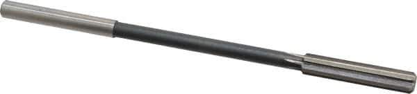 Interstate - 0.367" High Speed Steel 6 Flute Chucking Reamer - Straight Flute, 0.3105" Straight Shank - Eagle Tool & Supply