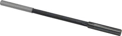 Interstate - 0.371" High Speed Steel 6 Flute Chucking Reamer - Straight Flute, 0.3105" Straight Shank - Eagle Tool & Supply