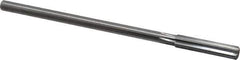 Interstate - 0.38" High Speed Steel 6 Flute Chucking Reamer - Straight Flute, 0.3105" Straight Shank - Eagle Tool & Supply