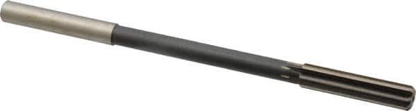 Interstate - 0.409" High Speed Steel 8 Flute Chucking Reamer - Straight Flute, 0.373" Straight Shank - Eagle Tool & Supply