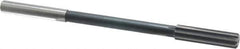 Interstate - 0.435" High Speed Steel 8 Flute Chucking Reamer - Straight Flute, 0.373" Straight Shank - Eagle Tool & Supply